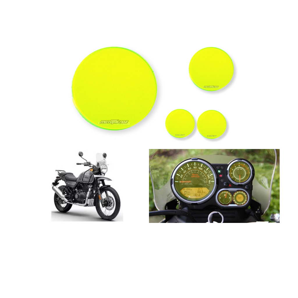 Acrylic Speedometer Protector – Royal Enfield Himalayan (BS4/BS6 No-Navigation)