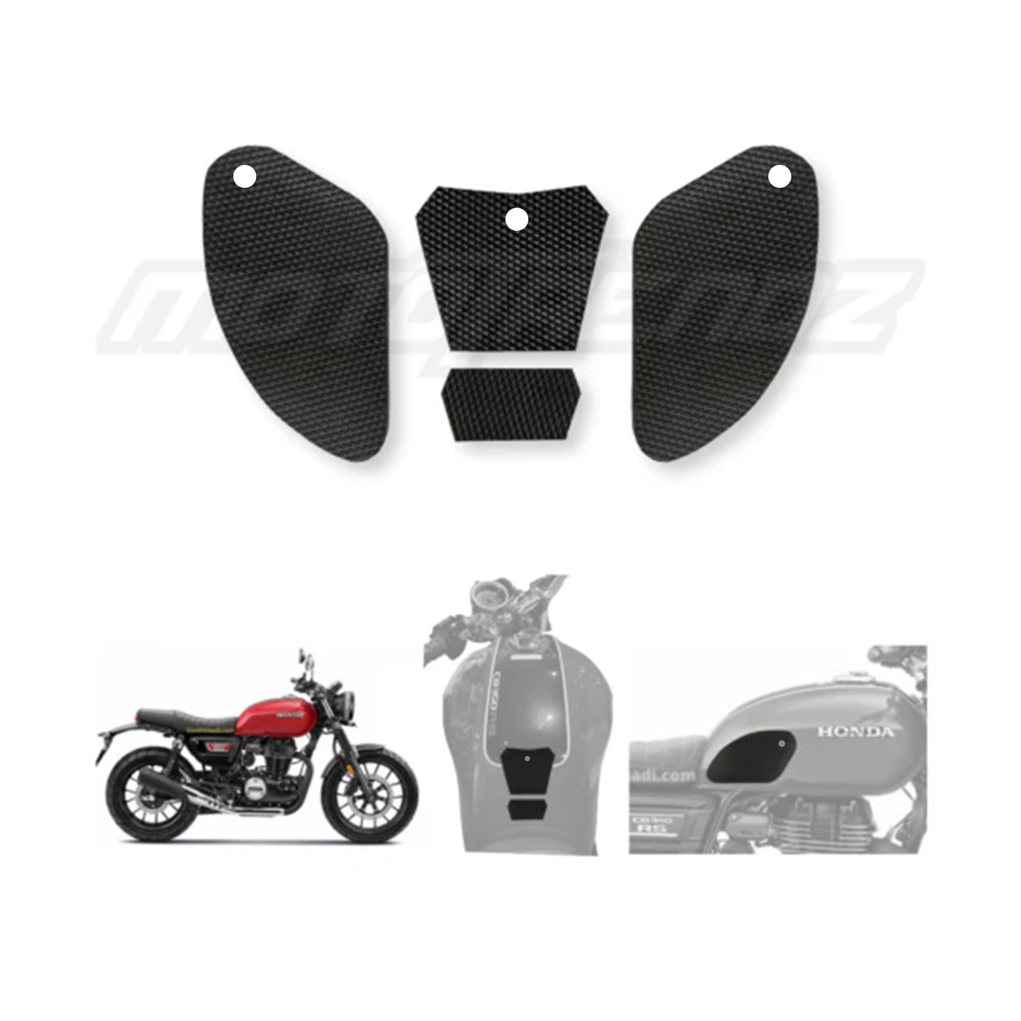 Traction Pads – Honda CB350 H’ness / RS ₹549.00 – ₹1,649.00