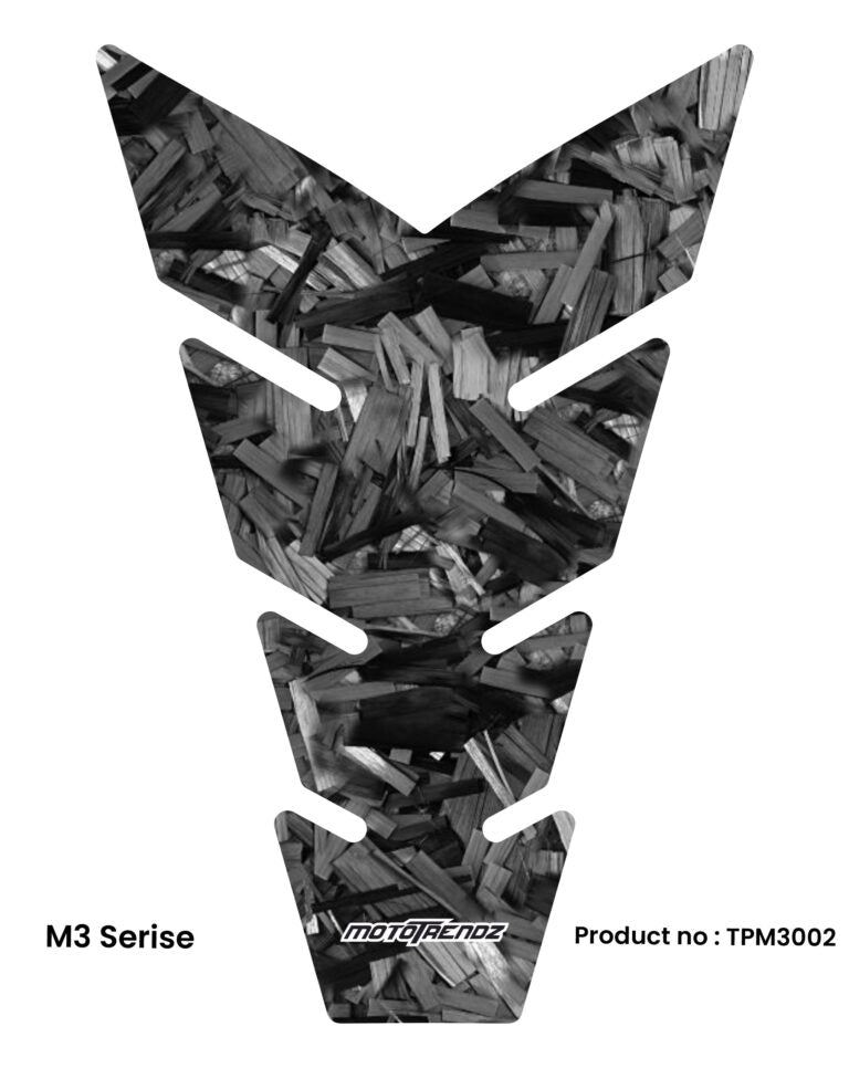 Tank Pads – M3 series Forged Carbon Fiber