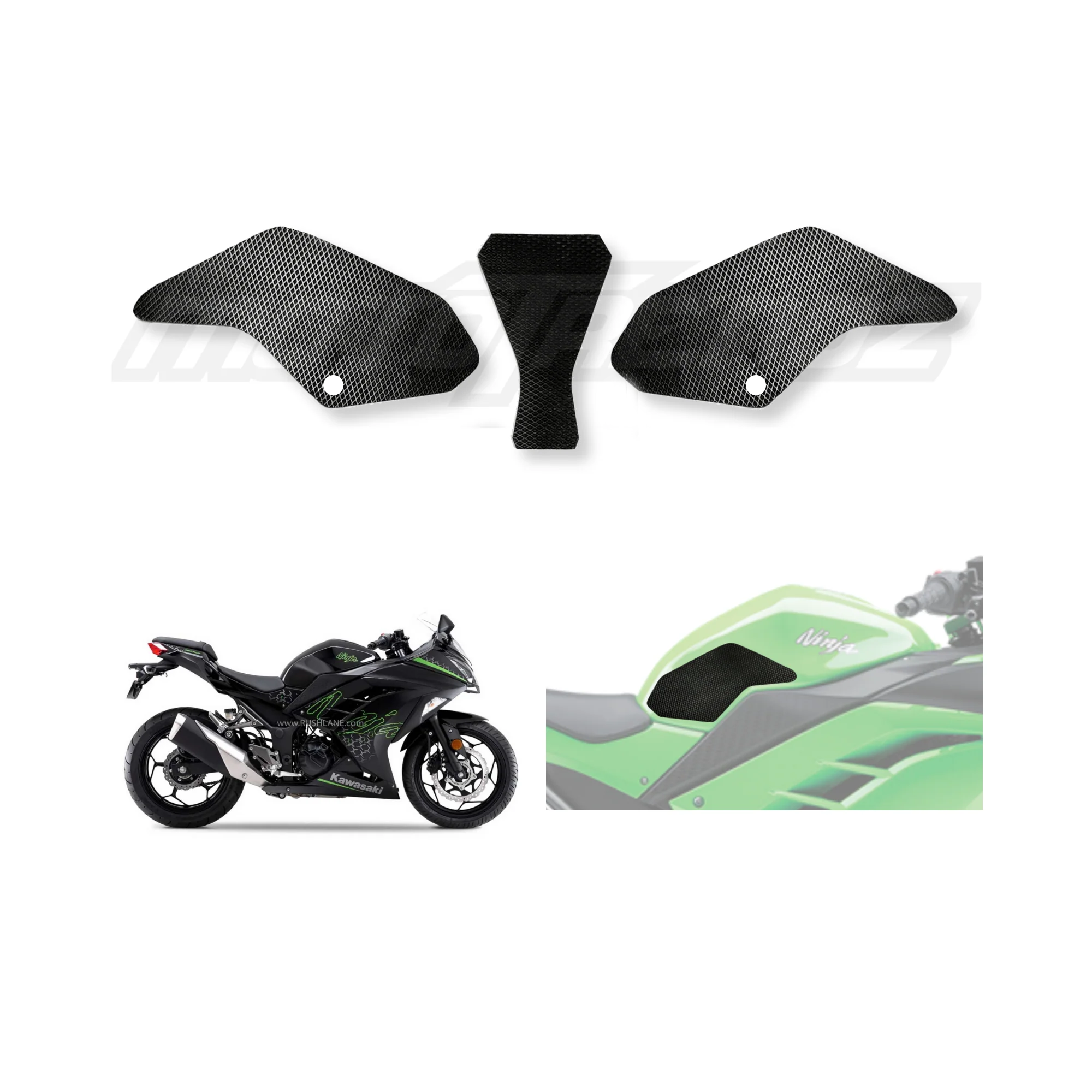 Traction Pads – Kawasaki Ninja 300 ₹1,349.00 – ₹1,649.00 INCL OF ALL TAXES