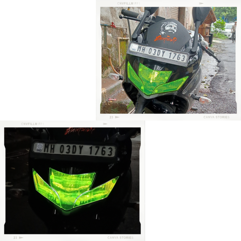 Headlight Screen Protector – Suzuki Gixxer SF (BS6)
