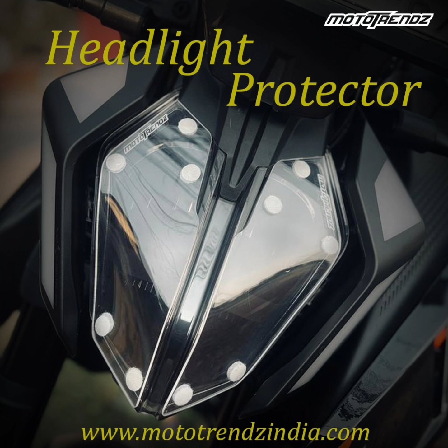 Headlight Screen Protector – KTM Duke 390 Gen 3