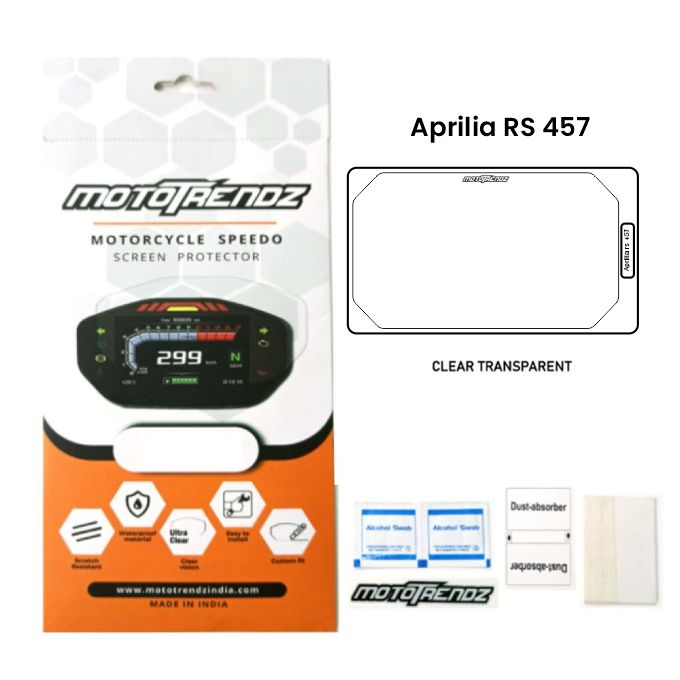 Motorcycle Speedo Screen Protector – Aprilia RS 475