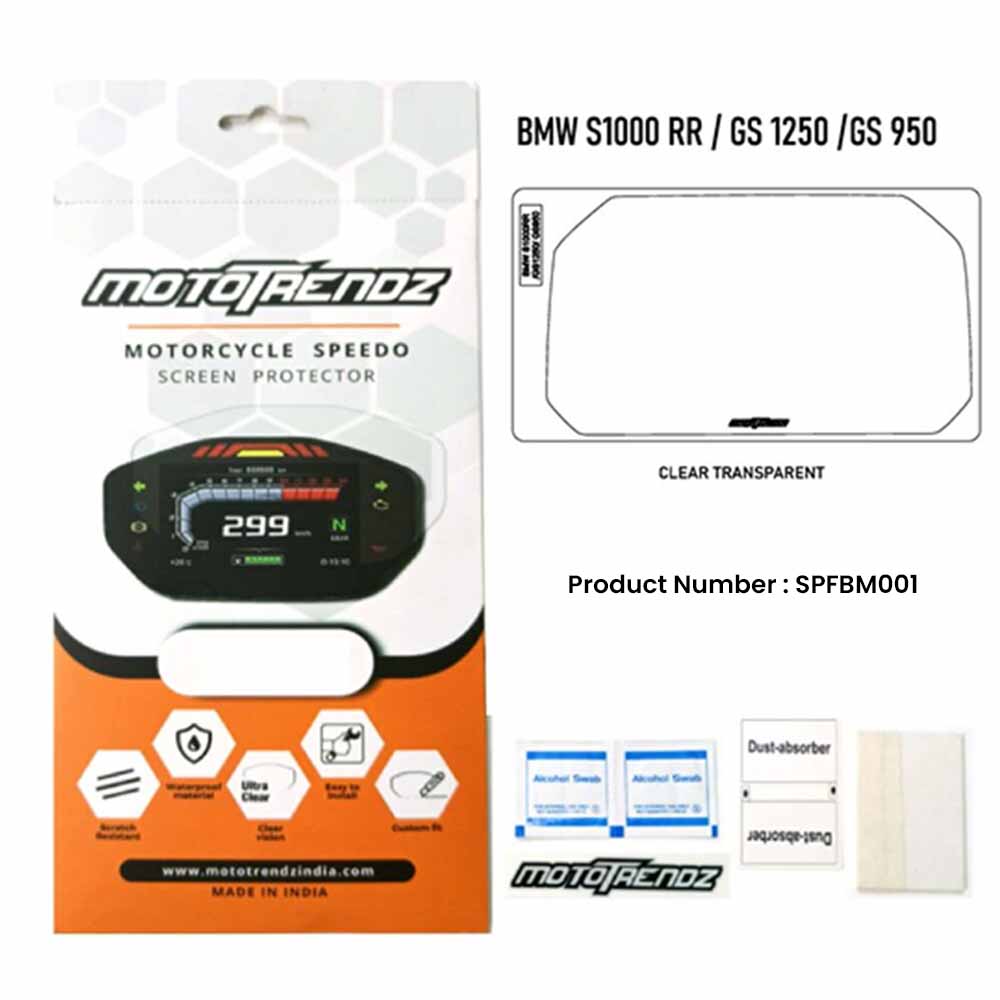 Motorcycle Speedo Screen Protector – BMW S1000 RR / GS 1250 / F GS 950