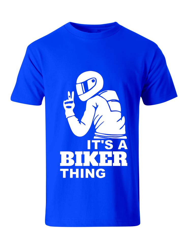 Biker Thing Biker T-shirt by Solio