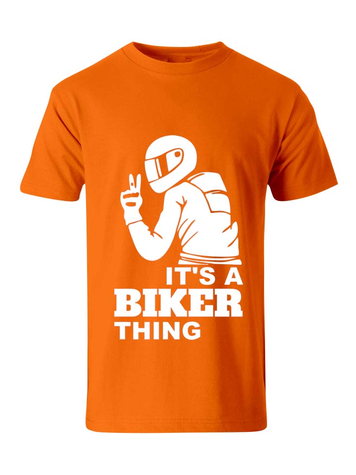 Biker Thing Biker T-shirt by Solio