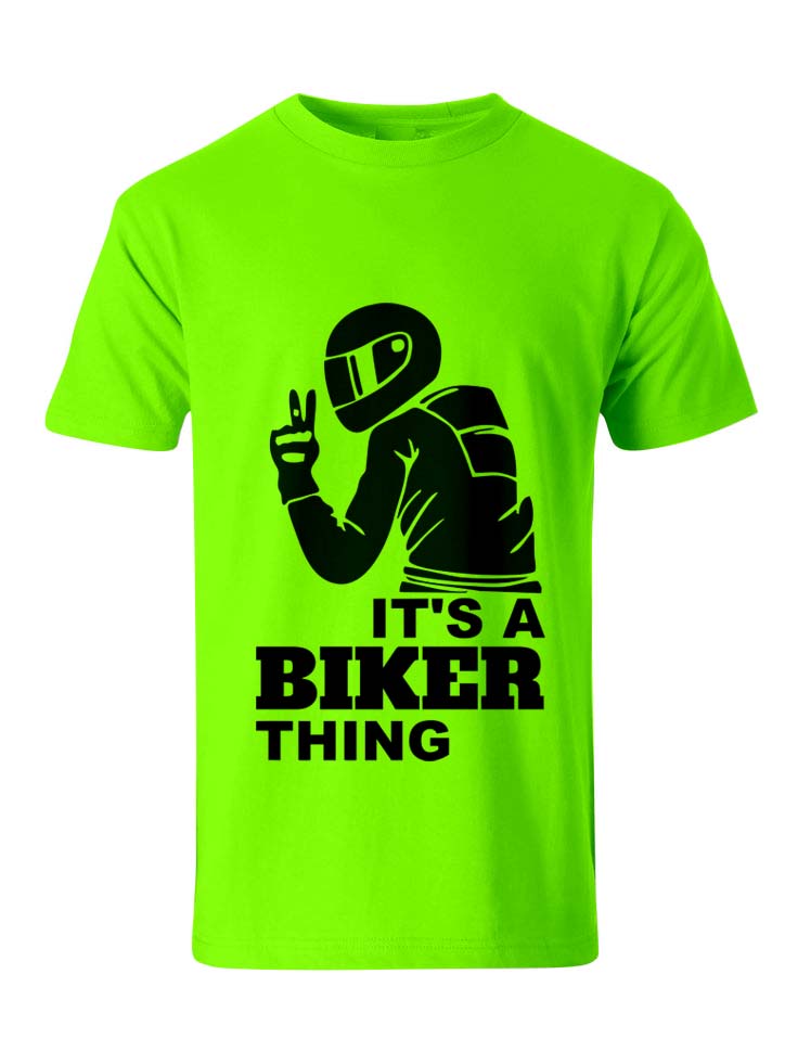 Biker Thing Biker T-shirt by Solio