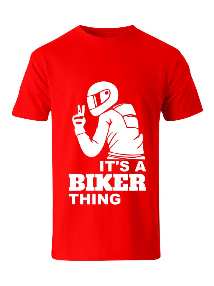 Biker Thing Biker T-shirt by Solio