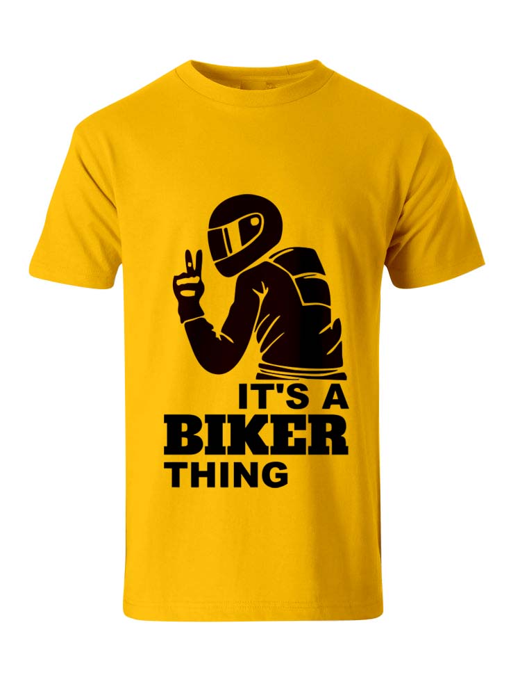 Biker Thing Biker T-shirt by Solio