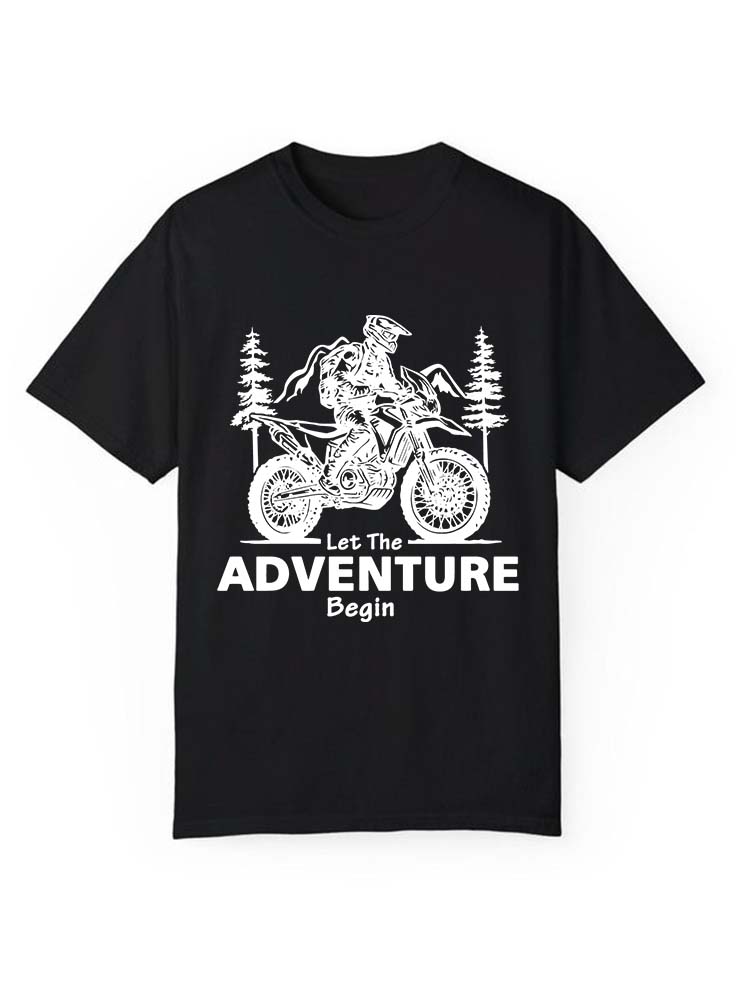 Adventure Biker T-shirt by Solio