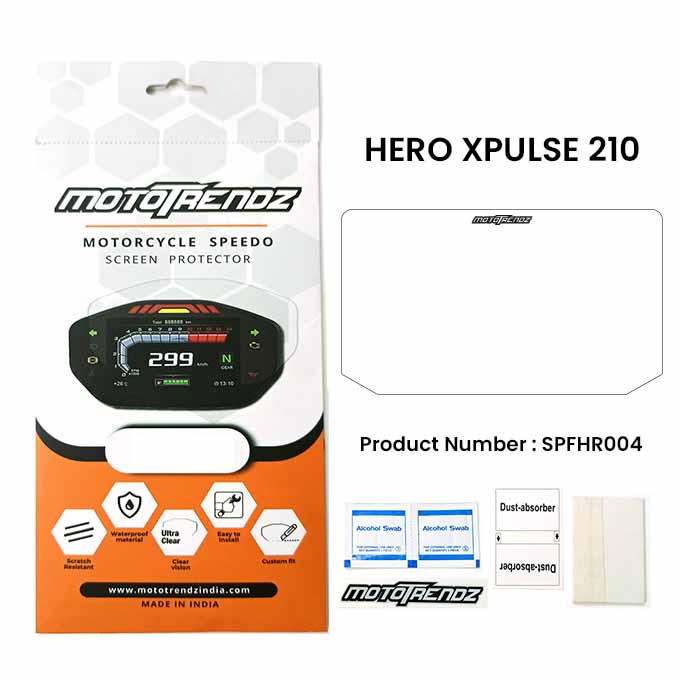 Motorcycle Speedo Screen Protector – HERO XPULSE 210
