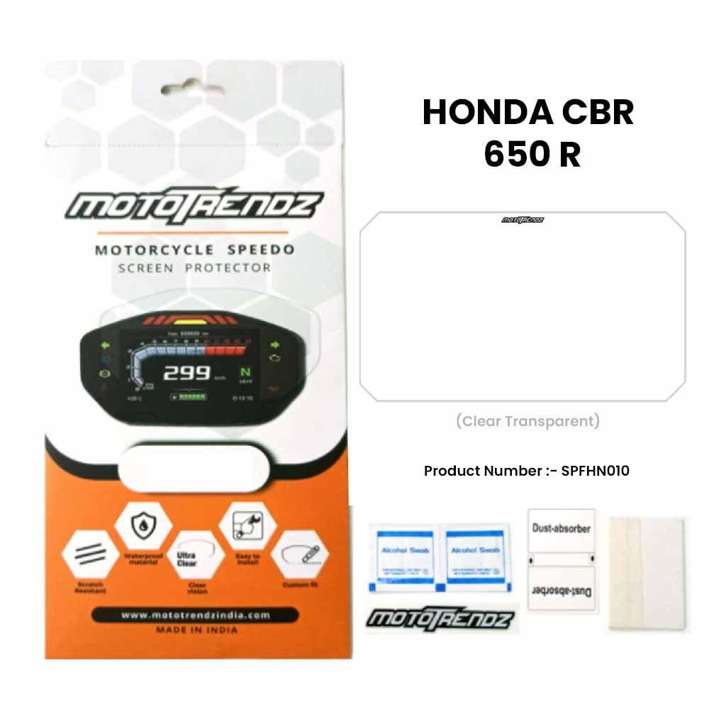 Motorcycle Speedo Screen Protector – HONDA CBR 650 R