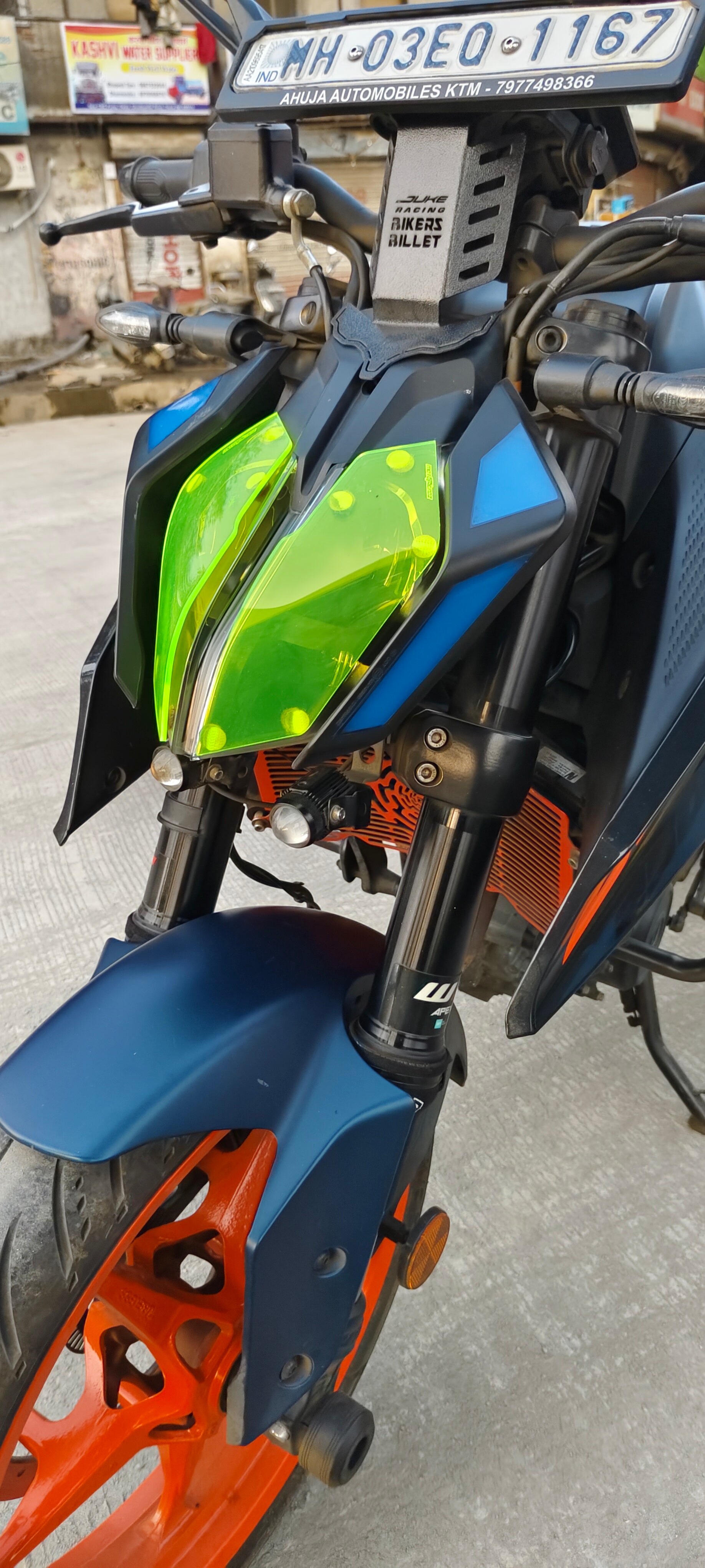 Headlight Screen Protector – KTM Duke 390 Gen 3