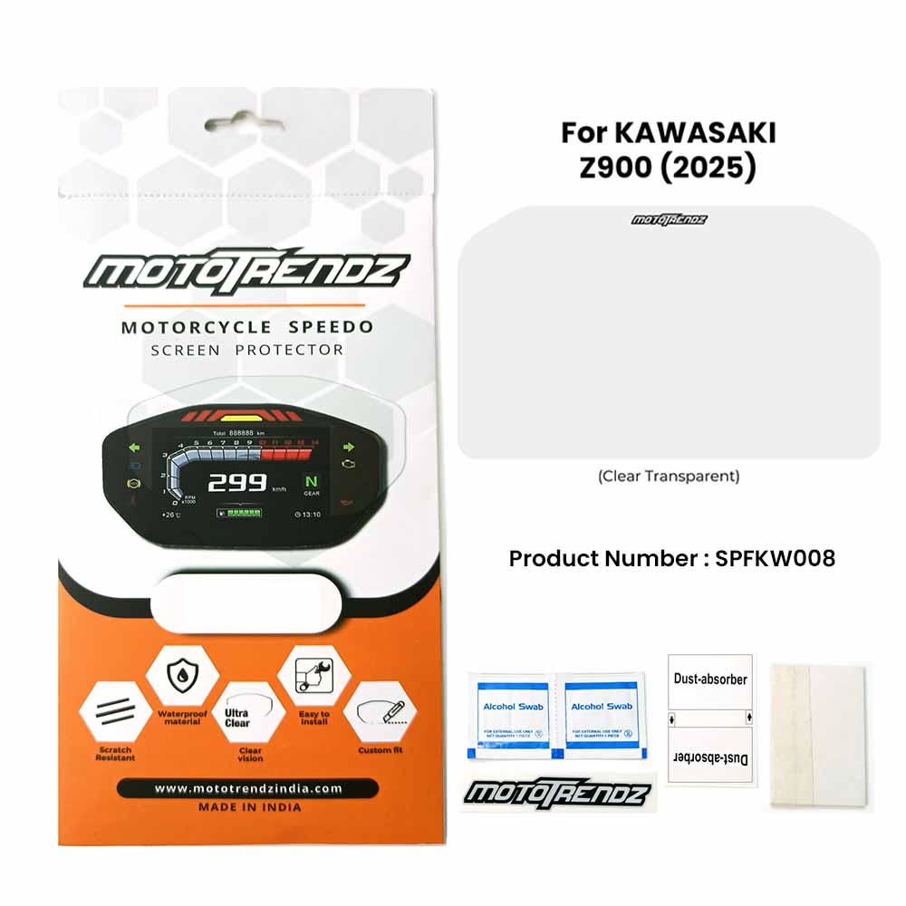 Motorcycle Speedo Screen Protector – KAWASAKI NINJA Z900 (2025)