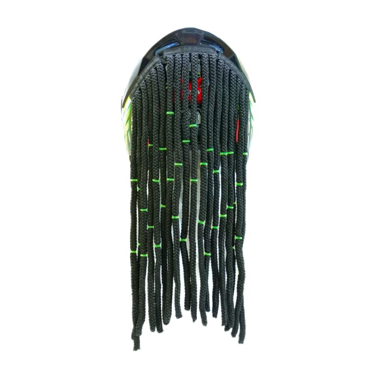 Predator Dreadlocks for Helmet | Helmet Hair Attachment