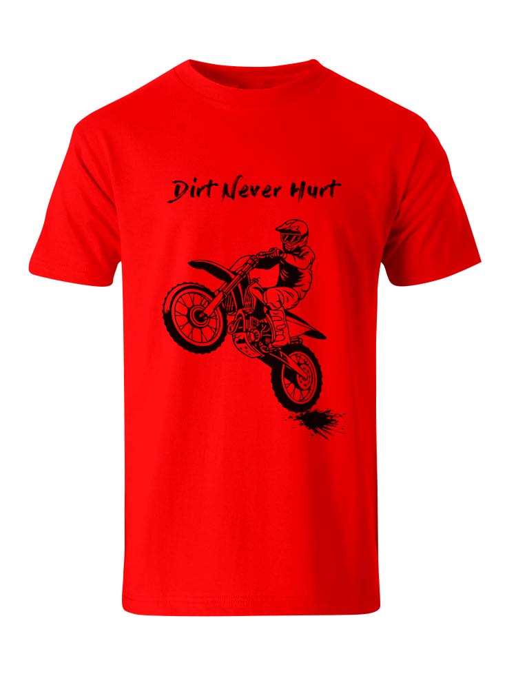 Motocross Biker T-shirt by Solio
