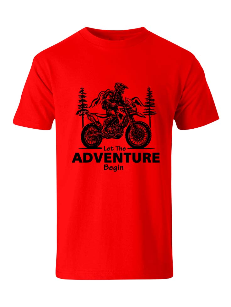 Adventure Biker T-shirt by Solio
