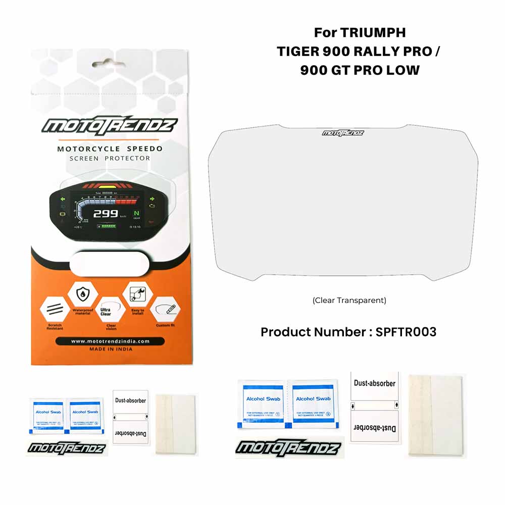 Motorcycle Speedo Screen Protector – TRIUMPH TIGER 900 RALLY PRO / 900 GT PRO LOW
