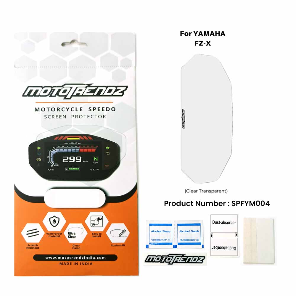 Motorcycle Speedo Screen Protector – Yamaha FZ-X