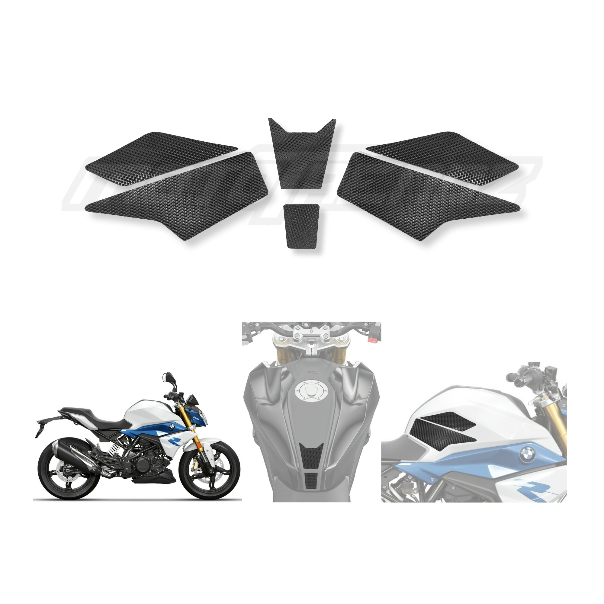 Traction Pads – BMW G 310 R (2021) BS6  ₹549.00– ₹1,649.00