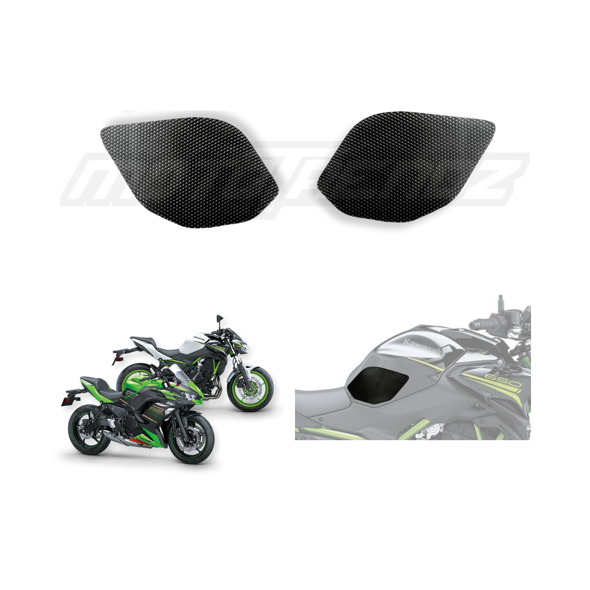 Traction Pads – Kawasaki Ninja 650 / Z650 ₹1,349.00 – ₹1,649.00 INCL OF ALL TAXES