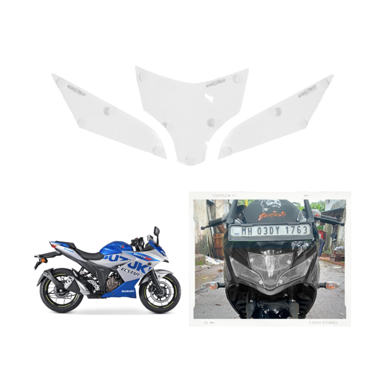 Headlight Screen Protector – Suzuki Gixxer SF (BS6)