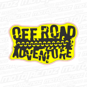 Off Road Adventure Sticker