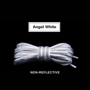 Shoe Laces - Angel White (Flat Laces)