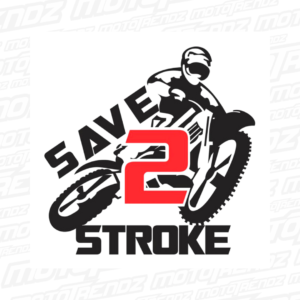 Save 2stroke Sticker