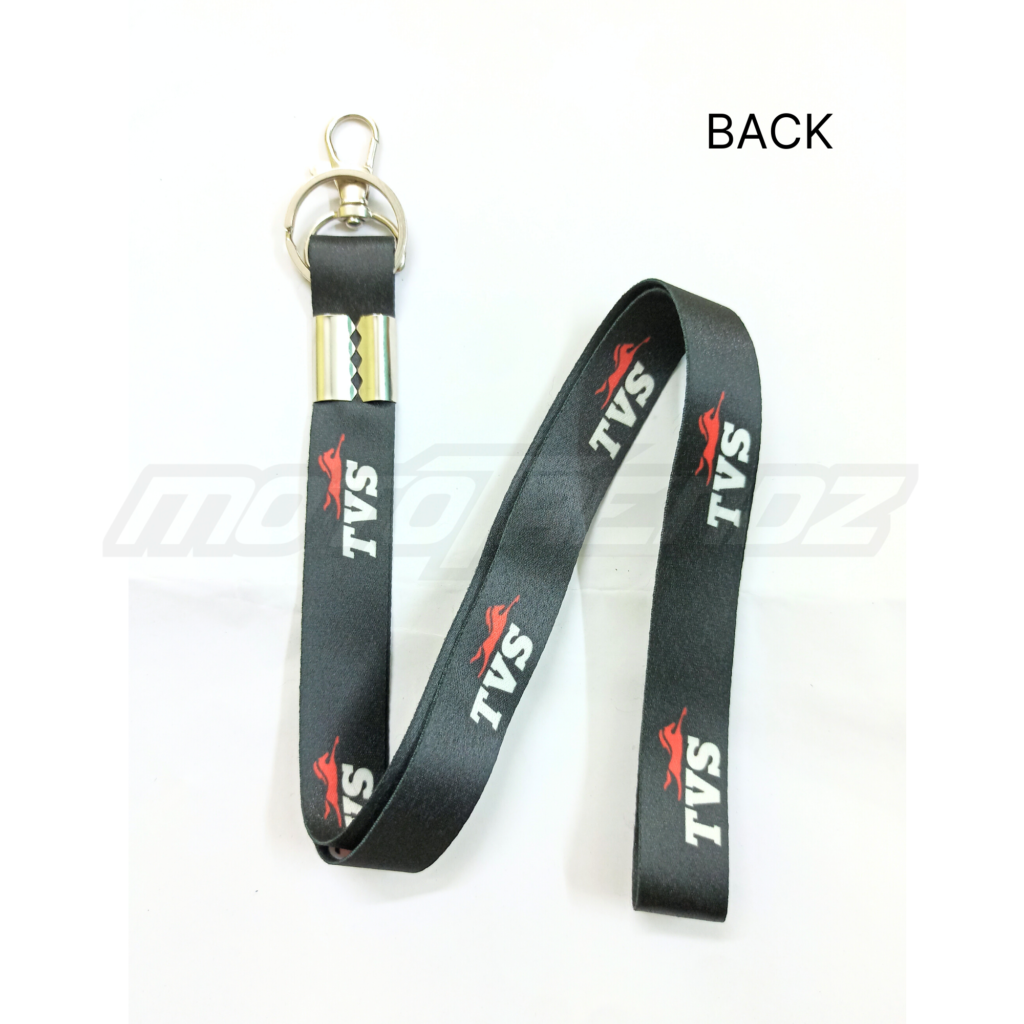 Tvs (black) Lanyard Keychain Keytag – Mototrendz