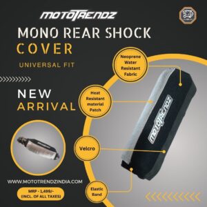 MONO REAR SHOCK COVER | Universal Fit | ( For Shock Up With  Height 25 cm / Dimeter 25 cm ) approx